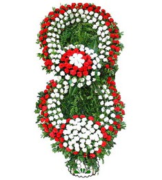 Görsel Cenaze çiçek , cenaze çiçek , çelengi  İstanbul Ümraniye uluslararası çiçek gönderme 