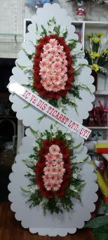 Çift katlı düğün nikah açılış çiçeği  İstanbul Ümraniye çiçek gönderme sitemiz güvenlidir 