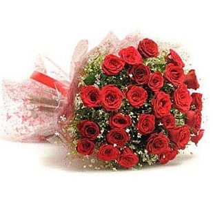 27 Adet kırmızı gül buketi  İstanbul Ümraniye ucuz çiçek gönder 